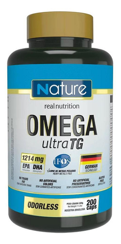Omega Ultra Tg 1214 Mg 200 Caps - Nutrata