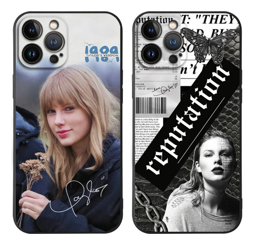 2pcs Lover Folklore Taylor Swift Funda Para iPhone Ts007