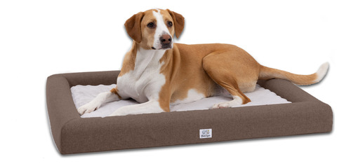 Cama Perro Mascota Pet2go® Ortopédica - Cozy Grande 90x65