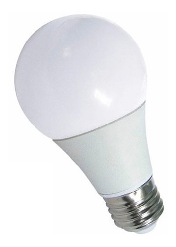 Imagen 2 de 5 de Bombillo Led 12v Dc 7w E27 Panel Sistema Solar Luz Blanca