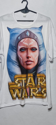 Única En El Universo. Ahsoka Tano Remera Star Wars.