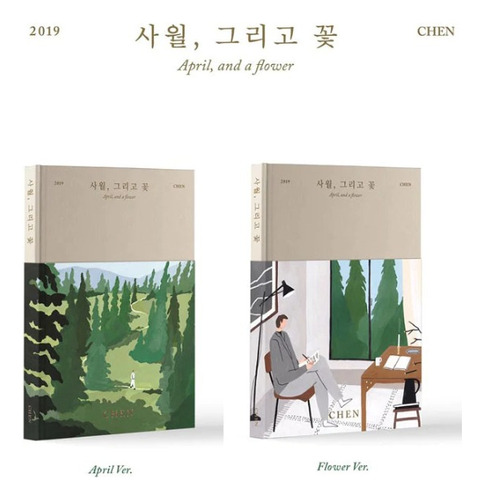 Chen Flower Mini Album Solista Exo April Aleatorio