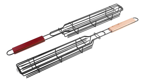 Cesta De Acero Inoxidable Para Asar Salchichas Y Hot Dog