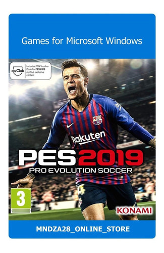 Imagen 4 de 6 de Pes 2016/18/19 Juego Para Pc En Físico
