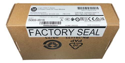 Allen Bradley 5069-ib16 Módulo De Entradas Compact 5000