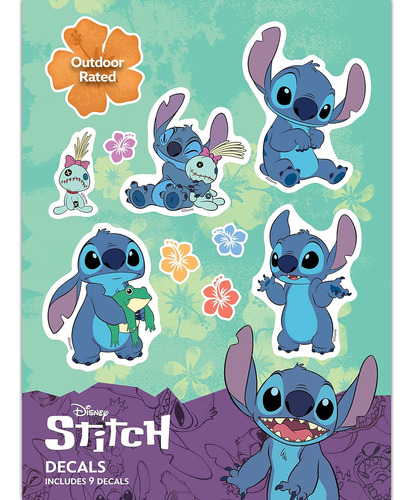 Juego De Calcomanías Disney Lilo Y Stitch, Conjunto De...