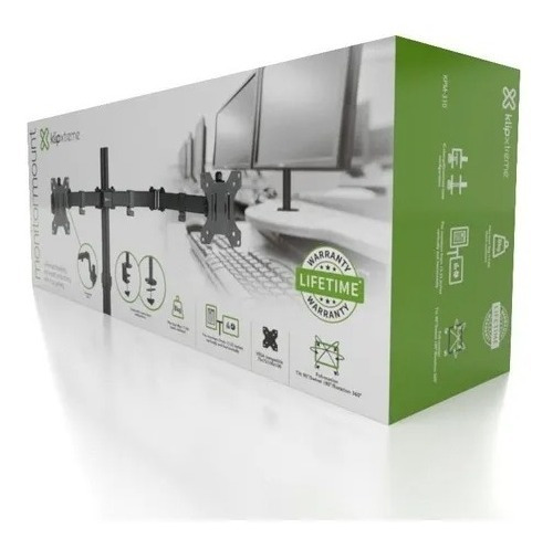 Imagen 1 de 6 de Soporte Para Monitor De 13 A 32 Pulgadas Klip Xtreme Kpm-310
