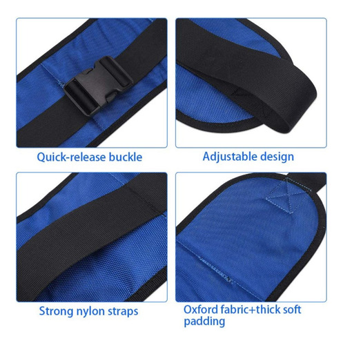 Silla De Ruedas Transpirable Con Cinturón De Silla De Ruedas