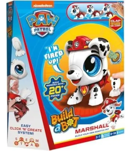 Goliath Build-a-bot Marshall | Robot Interactivo 20 Piezas