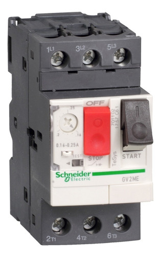 Guardamotor 0.25 - 0.40 A Gv2 Schneider Gv2me03