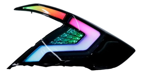 Lanterna De Led Boomerang Rgb Honda Civic G10 (valor Do Par)