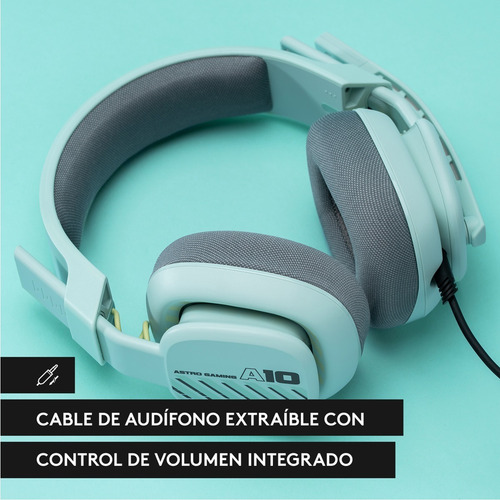 Imagen 5 de 10 de Audífonos Diadema Gamer Astro A10 Gen 2, Pc, Xbox, Ps5/ps4