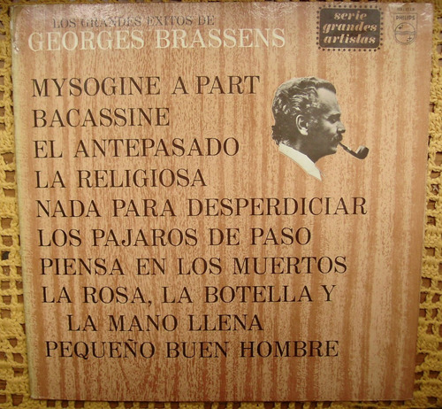 Georges Brassens / Los Grandes Exitos - Lp De Vinilo