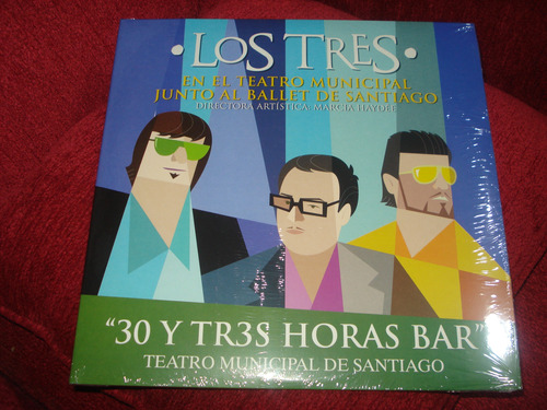 Vinilo Los Tres / 33 Horas Bar (nuevo Y Sellado) 2 Lp