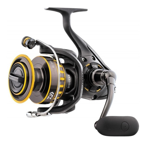 Reel frontal Daiwa BG 8000 derecho/izquierdo color negro