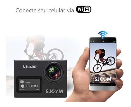 Camera Sjcam Sj6 Legend Original 4k Wifi 16mp Touch Screen
