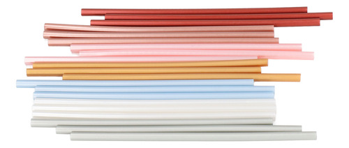 Bastões De Cola: 21 Unidades, Quentes, 7 X 200 Mm, Forte Ade
