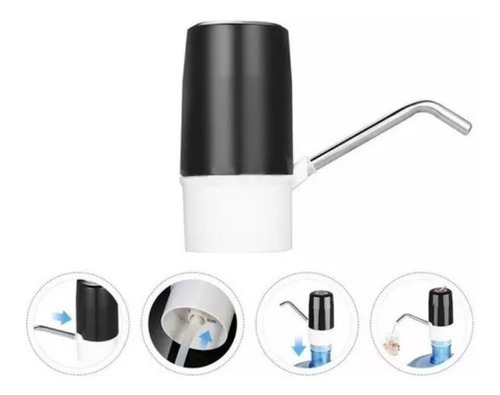 Bomba Dispensador Agua Electronico Recargable Usb Botellon