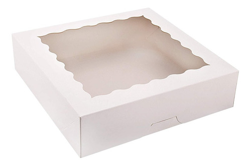 Caja Para Mostachon Cheesecake Pay 20 Cajas Mide 26x26x8cm