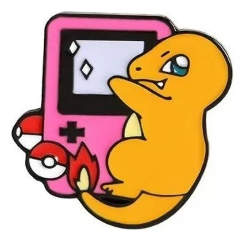 Pin Pokemon: Charmander Con Game Boy