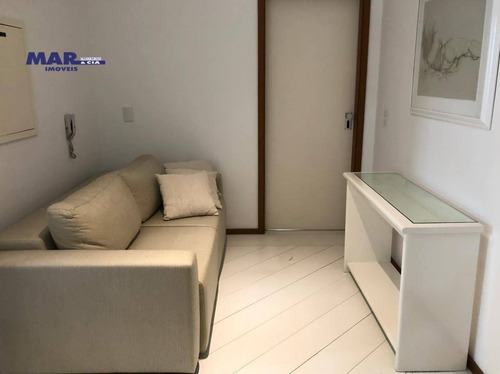 Imagem 8 de 26 de Apartamento À Venda No Guarujá, Na Praia Das Pitangueiras, Calçadão, Vista Mar, 02 Vagas De Garagem. - Ap11309