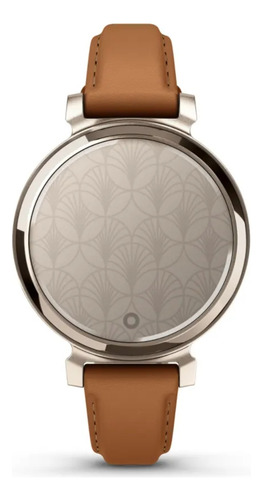 Reloj Garmin Lily 2 Classic Cream Gold Correa Cuero Color De La Correa Cuero Canela Diseño De La Correa Piel