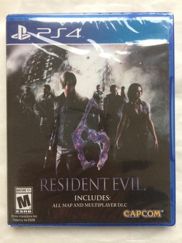 Resident Evil 6 Ps4 Nuevo Sellado Envíos