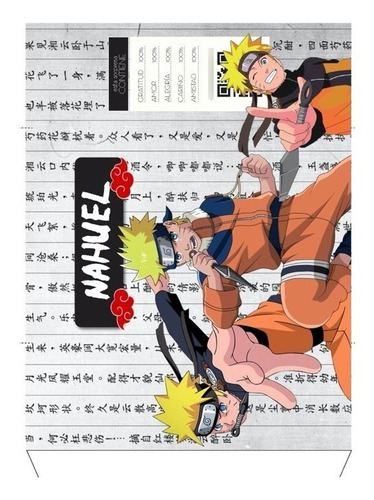 Kit Imprimible Naruto Anime Decoracion Candy Bar W11