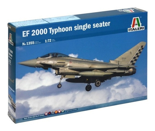 Ef 2000 Typhoon Single Seater By Italeri # 1355 1/72