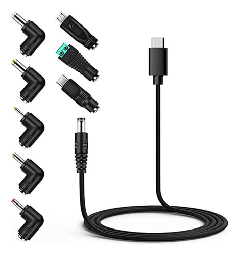 Merom Universal 5v Dc Type-c Cable De Alimentación, Usb C A 