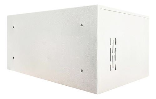Mini Rack Parede 19 7u X 370mm Branco Utp Lan + 1 Bandeja