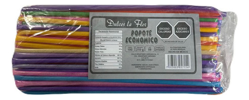 Dulce Popote 100pz
