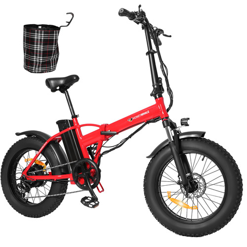 Bicicleta Eléctrica Plegable F6 Adultos 48km/h Motor 1080w Autonomía 35km Bicicleta De Montaña 7 Velocidades Asiento Ajustable Batería Desmontable De Litio E-bike Motos Scooter Eléctrico Honey Whale R