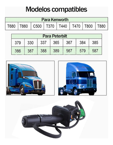Palanca Luces Direccionales For Kenworth