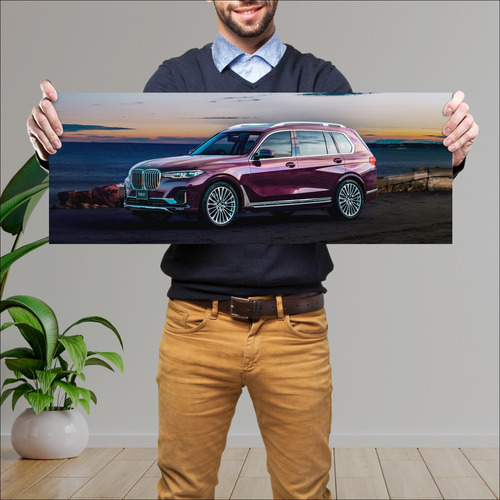 Cuadro 30x80cm Auto 2021 Bmw X7 Takumi Edition J 358