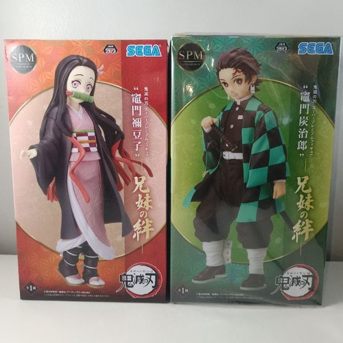 Imagen 6 de 8 de Figuras Tanjiro Y Nezuko Kamado Spm Sega Kimetsu No Yaiba