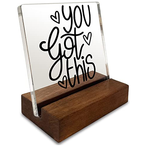 You Got This Inspirational Quotes Desk Decor Gifts For ...