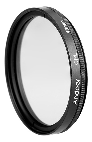 Polarizador Slim Circular Andoer 49 Mm Cpl Digital