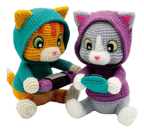 Patron Amigurumi Gato Gatito Gamer En Español