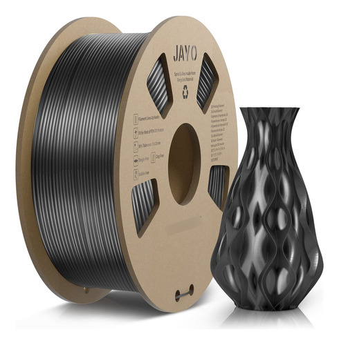 Filamento Petg Negro Marca Jayo Impresion 3d