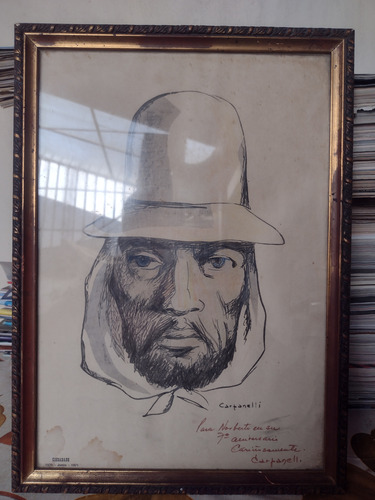 Cuadro Cara De Gaucho (Usado)