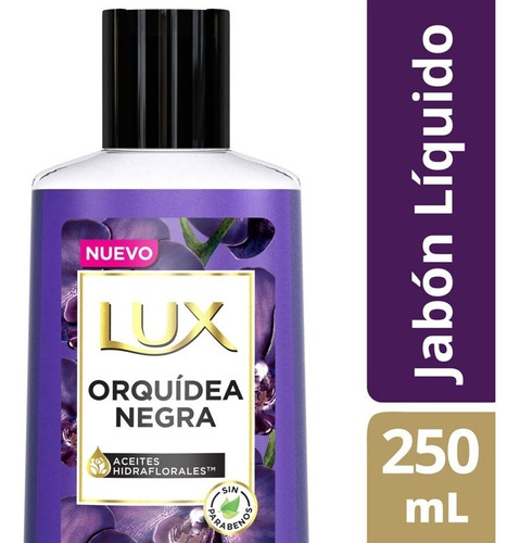 Jabón Líquido Lux Orquídea Negra 250 Ml