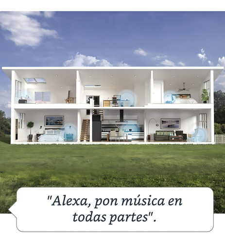 Amazon Echo Dot 4th Gen con asistente virtual Alexa color Charcoal