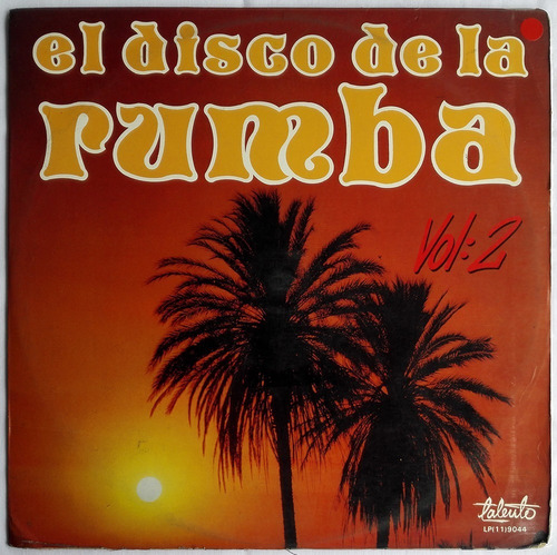 Disco Lp Original El Disco De La Rumba Volumen 2