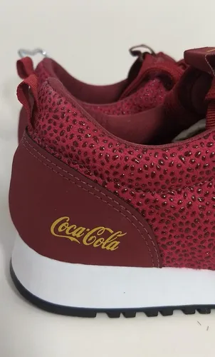 Tenis coca best sale cola bordo feminino