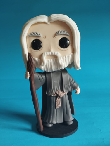 Colecionável Gandalf O Hobbit Senhor Dos Anéis Biscuit