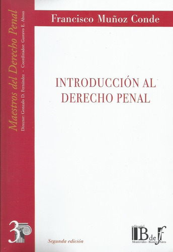 Introducción Al Derecho Penal Muñoz Conde 