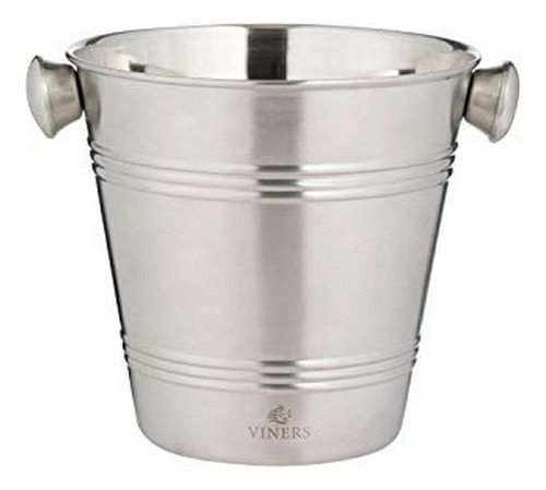 Viners ******* Barware 1l Cubo De Hielo De Pared Simple Plat