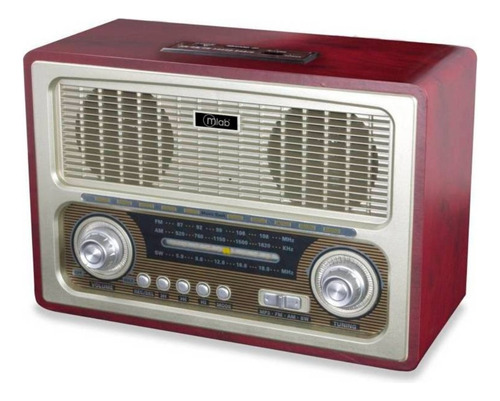 Radio Retro Recargable Mlab 7809