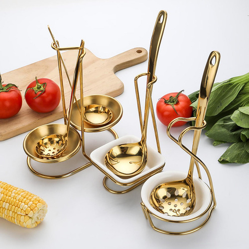 Compatible Soporte Para Cuchara, Soporte Vertical Oro